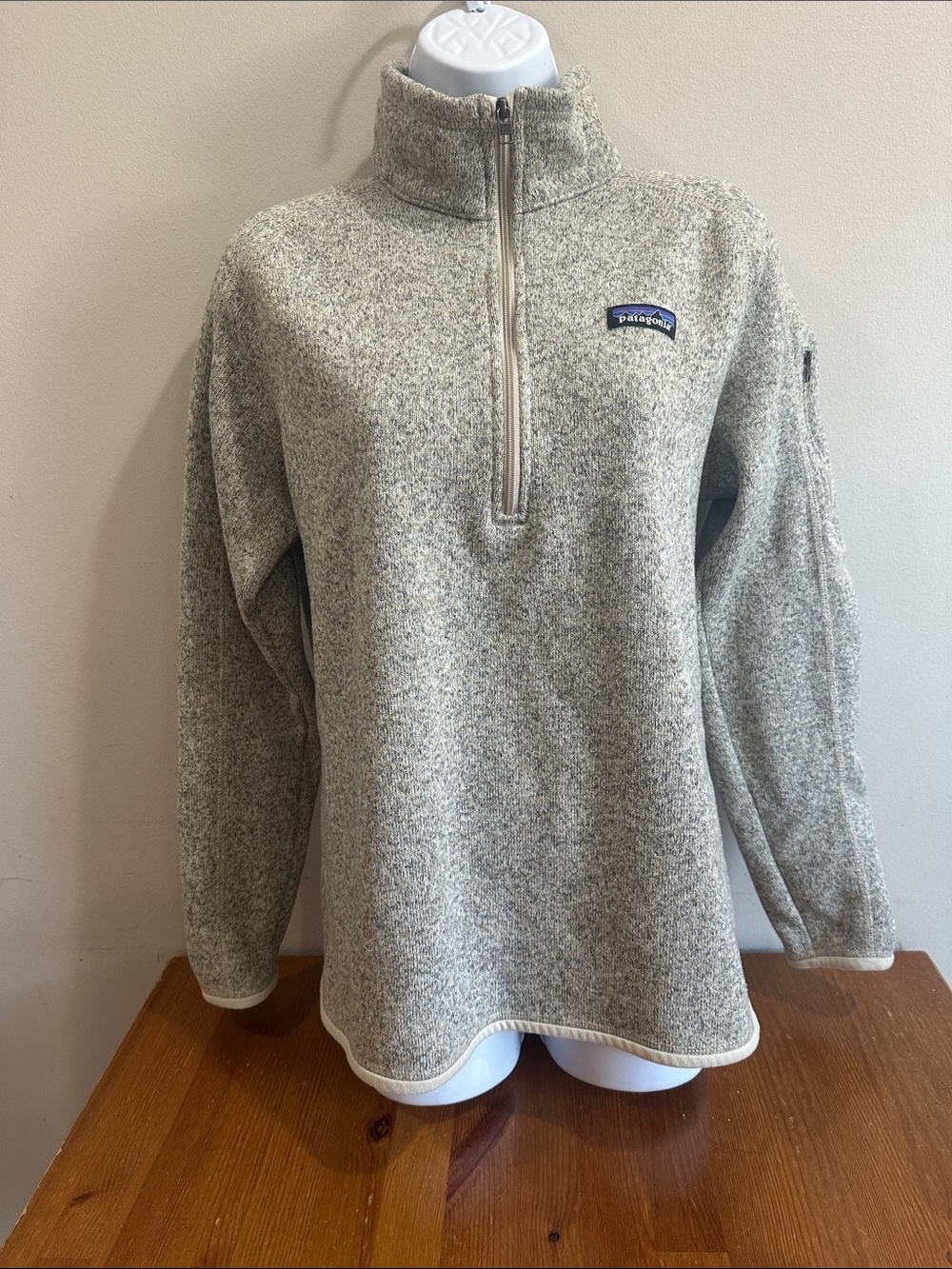 Patagonia Gray 1/4 Zip Better Sweater Pullover - Picture 2 of 15